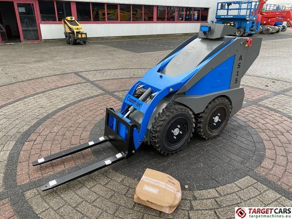Grote foto conmeq as15 mini skid steer electric wheel loader agrarisch shovels