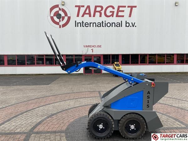 Grote foto conmeq as15 mini skid steer electric wheel loader agrarisch shovels