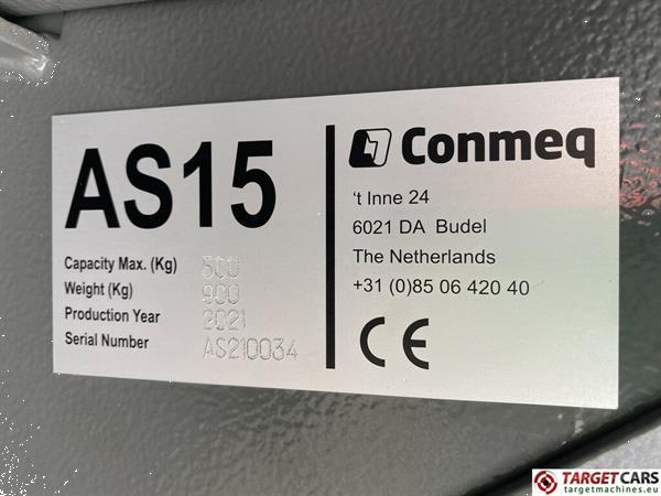 Grote foto conmeq as15 mini skid steer electric wheel loader agrarisch shovels