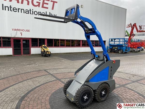 Grote foto conmeq as15 mini skid steer electric wheel loader agrarisch shovels