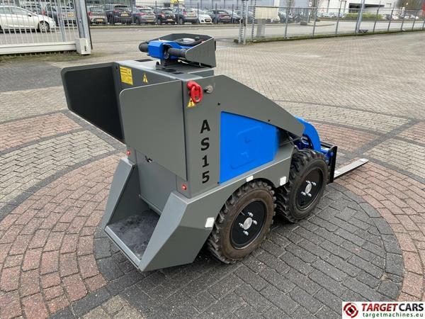 Grote foto conmeq as15 mini skid steer electric wheel loader agrarisch shovels