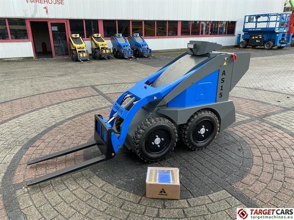 Grote foto conmeq as15 mini skid steer electric wheel loader agrarisch shovels