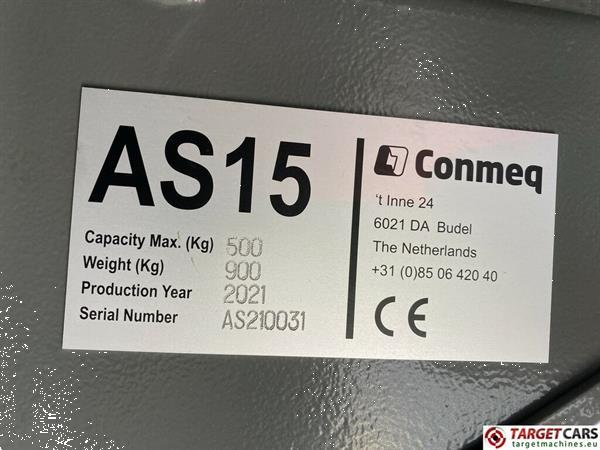 Grote foto conmeq as15 mini skid steer electric wheel loader agrarisch shovels