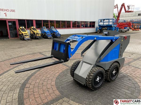Grote foto conmeq as15 mini skid steer electric wheel loader agrarisch shovels