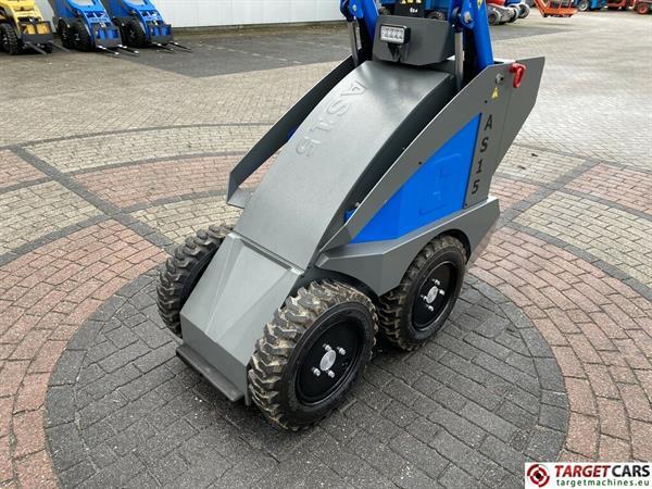 Grote foto conmeq as15 mini skid steer electric wheel loader agrarisch shovels