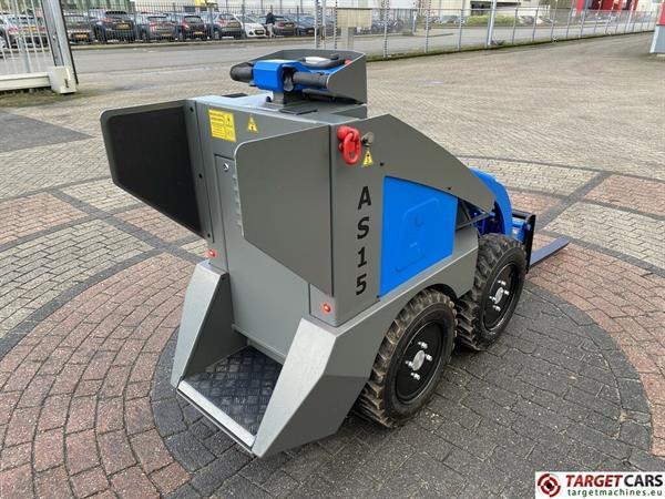Grote foto conmeq as15 mini skid steer electric wheel loader agrarisch shovels