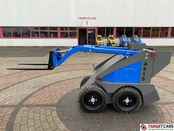 Grote foto conmeq as15 mini skid steer electric wheel loader agrarisch shovels