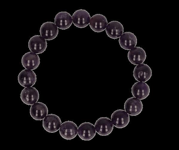 Grote foto amethist armband 10 mm donker paars verzamelen overige verzamelingen