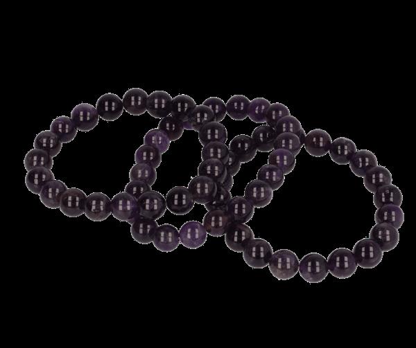 Grote foto amethist armband 10 mm donker paars verzamelen overige verzamelingen