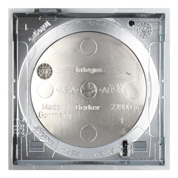 Grote foto berker afdekraam flow pure 1 vaks met klep chroom mat caravans en kamperen caravan accessoires