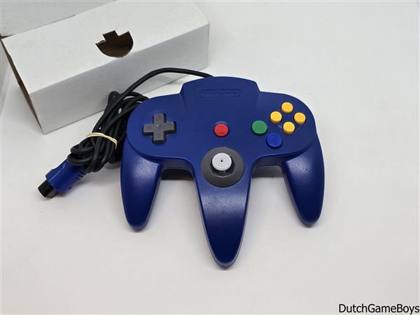 Grote foto nintendo 64 n64 controller blue boxed eur spelcomputers games overige merken