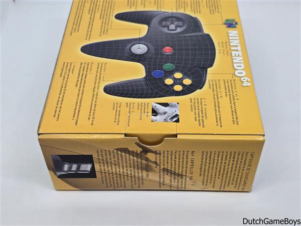 Grote foto nintendo 64 n64 controller black boxed fhe spelcomputers games overige merken