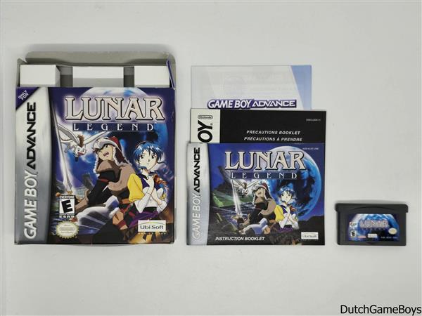 Grote foto gameboy advance gba lunar legends usa spelcomputers games overige nintendo games