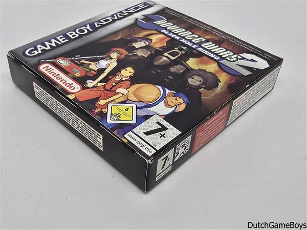 Grote foto gameboy advance gba advance wars 2 black hole rising neu6 spelcomputers games overige nintendo games
