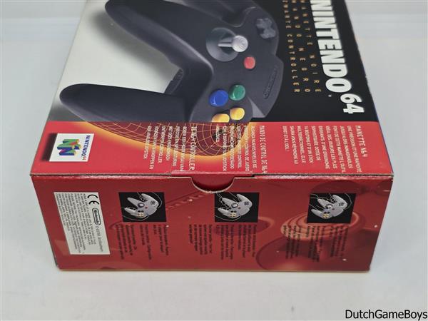 Grote foto nintendo 64 n64 controller black boxed fhe spelcomputers games overige merken