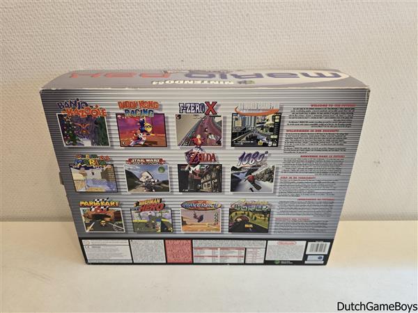 Grote foto nintendo 64 n64 console mario pak sleeve boxed spelcomputers games overige merken