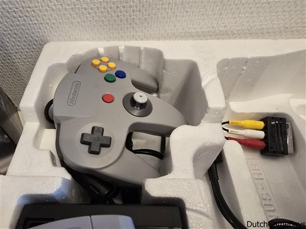 Grote foto nintendo 64 n64 console mario pak sleeve boxed spelcomputers games overige merken