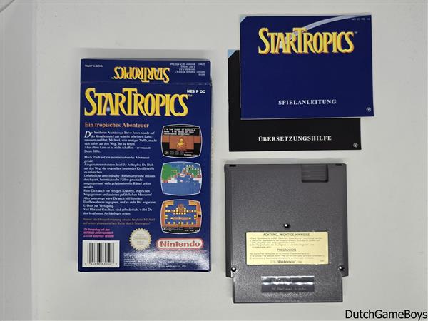 Grote foto nintendo nes startropics noe european version vgc spelcomputers games overige nintendo games
