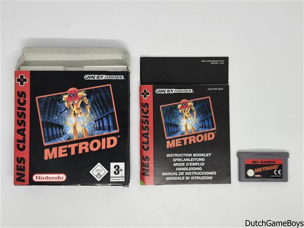 Grote foto gameboy advance gba nes classics 9 metroid neu6 spelcomputers games overige nintendo games