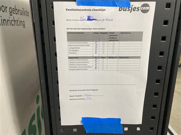 Grote foto modul gebruikte bedrijfswagen inrichting nr 1772 auto onderdelen overige auto onderdelen