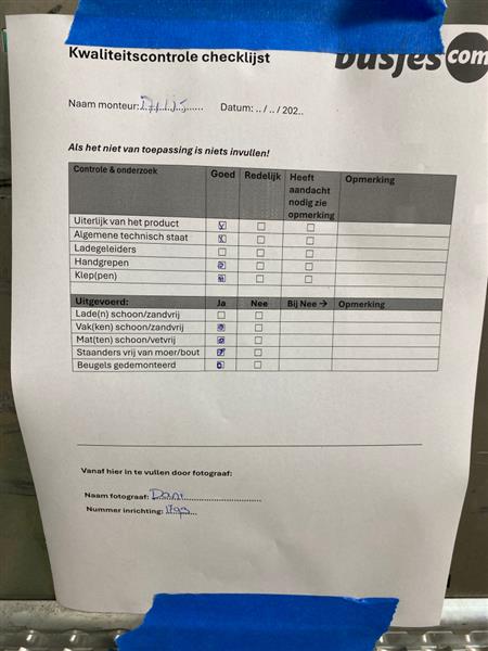 Grote foto aluca aluminium gebruikte bedrijfswagen inrichting nr 1793 auto onderdelen overige auto onderdelen
