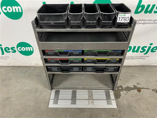 Grote foto aluca aluminium gebruikte bedrijfswagen inrichting nr 1793 auto onderdelen overige auto onderdelen