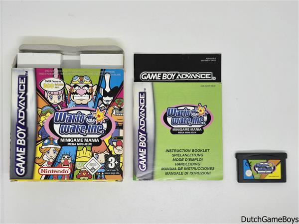 Grote foto gameboy advance gba wario ware inc. neu6 vgc spelcomputers games overige nintendo games