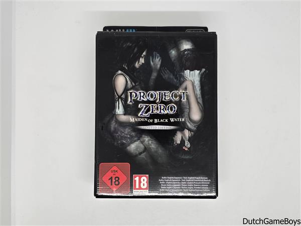 Grote foto nintendo wii u project zero maiden of black water limited edition eur new open box spelcomputers games overige games