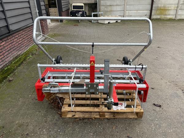 Grote foto bodemvlakker giant 145 cm getrokken agrarisch akkerbouw