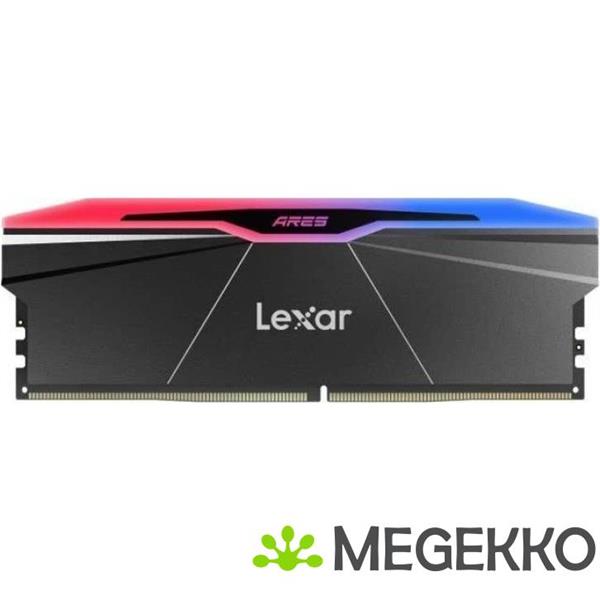 Grote foto lexar ddr5 ares rgb 2x24gb 7600 computers en software harde schijven