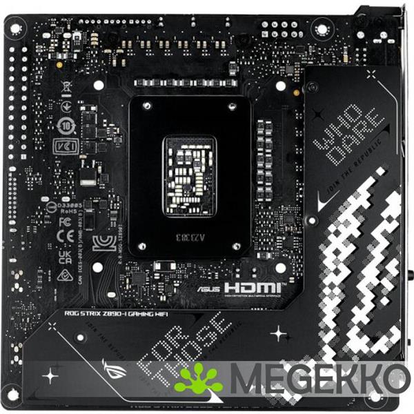Grote foto asus rog strix z890 i gaming wifi computers en software moederborden
