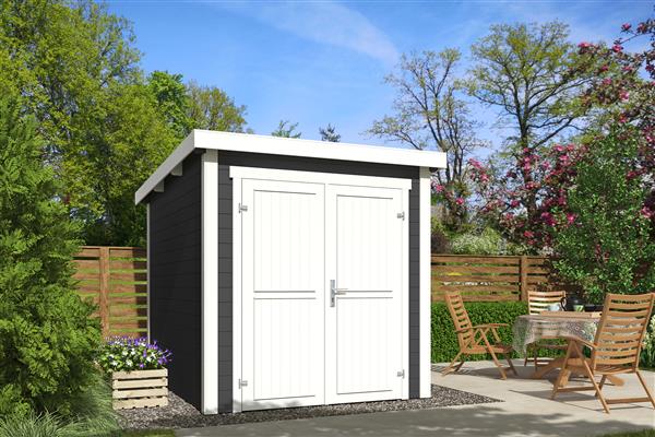Grote foto tuinhuis blokhut sara 200x250x211 cm tuin en terras tuinhuisjes en blokhutten