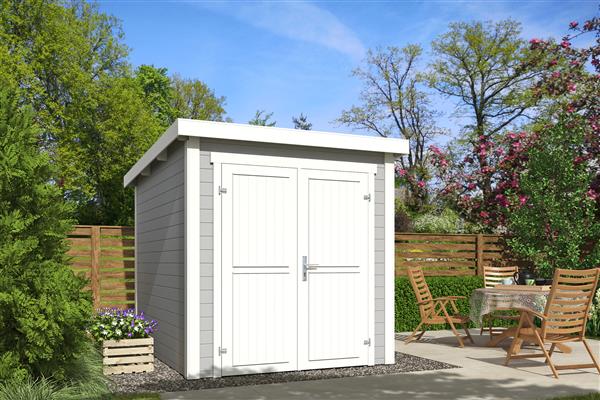 Grote foto tuinhuis blokhut sara 200x250x211 cm tuin en terras tuinhuisjes en blokhutten