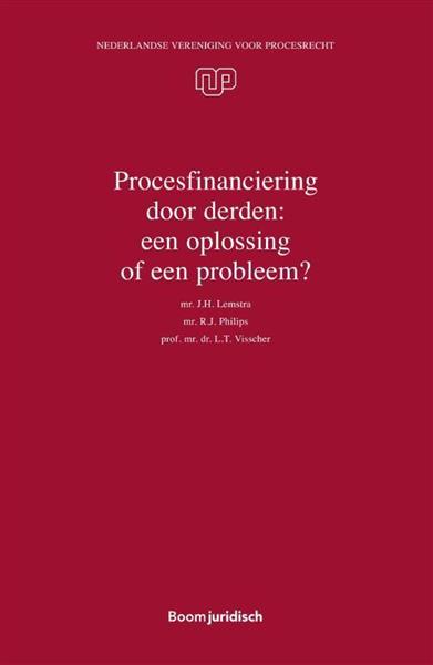 Grote foto procesfinanciering door derden een oplossing of een probleem nvvp reeks 37 boeken wetenschap