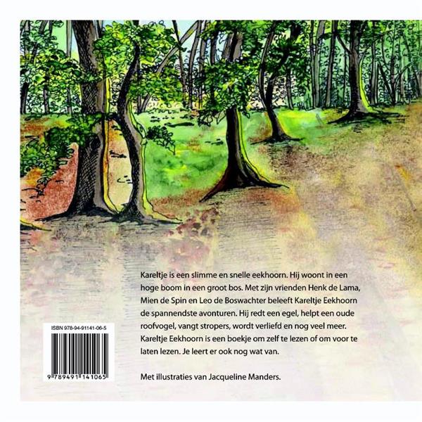 Grote foto de avonturen van kareltje eekhoorn boeken overige boeken