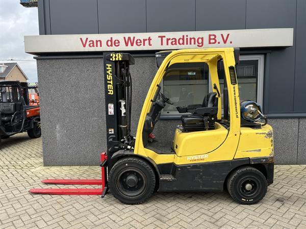 Grote foto hyster h3.0ft heftruck triplo 460 freelift 3e functie 2008 lpg agrarisch heftrucks