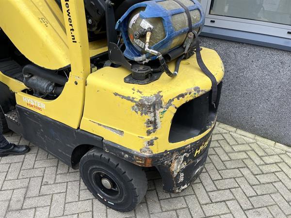 Grote foto hyster h3.0ft heftruck triplo 460 freelift 3e functie 2008 lpg agrarisch heftrucks