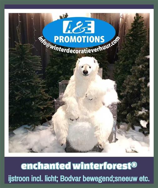 Grote foto ijs effect frozen verhuur poolwolf t. 0599 416200 hobby en vrije tijd feestartikelen