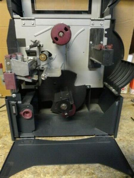 Grote foto zebra zm400 thermal transfer label printer 300dpi printhead rewinder computers en software printers
