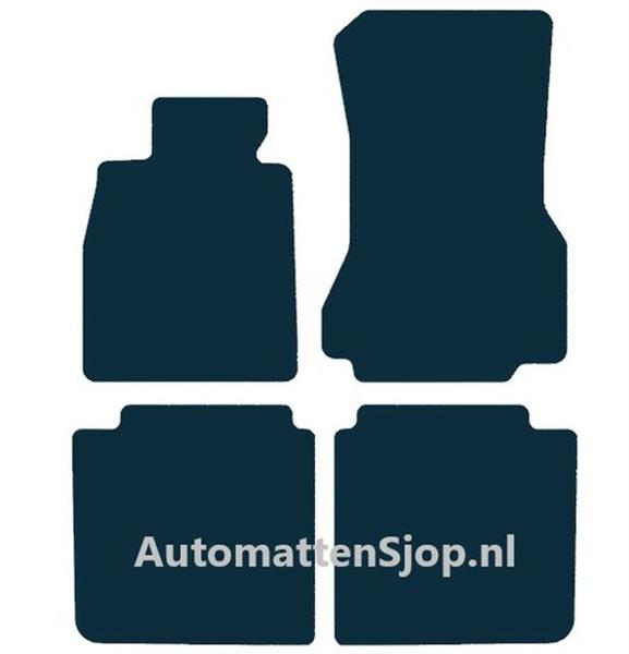 Grote foto super luxe velours zwart automatten bmw 7 serie g70 2023 heden auto onderdelen overige auto onderdelen