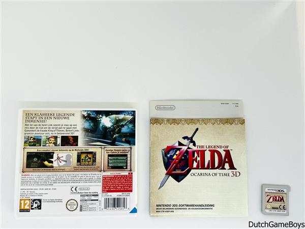 Grote foto nintendo 3ds the legend of zelda ocarina of time 3d hol spelcomputers games overige games
