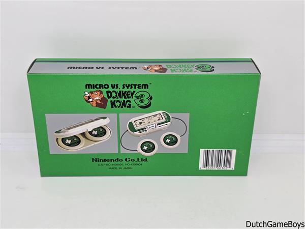 Grote foto nintendo game watch micro vs. system donkey kong 3 ak 302 new vgc spelcomputers games overige merken