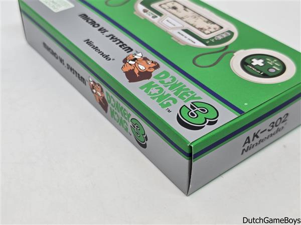Grote foto nintendo game watch micro vs. system donkey kong 3 ak 302 new vgc spelcomputers games overige merken
