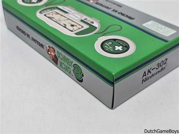 Grote foto nintendo game watch micro vs. system donkey kong 3 ak 302 new vgc spelcomputers games overige merken