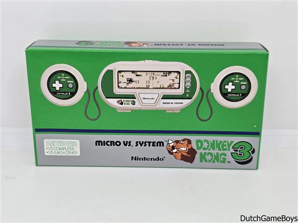 Grote foto nintendo game watch micro vs. system donkey kong 3 ak 302 new vgc spelcomputers games overige merken