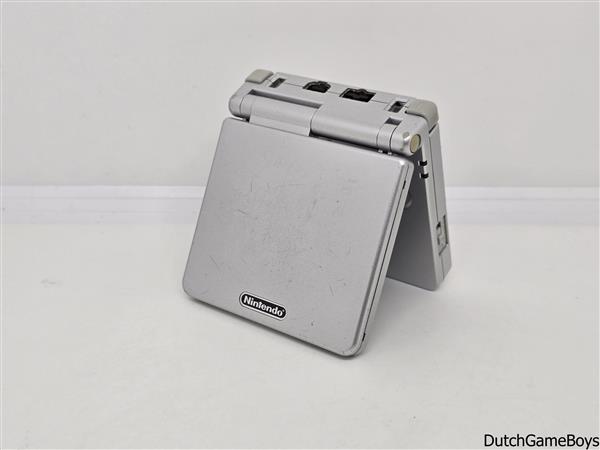 Grote foto gameboy advance gba sp console silver spelcomputers games overige merken