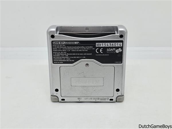 Grote foto gameboy advance gba sp console silver spelcomputers games overige merken