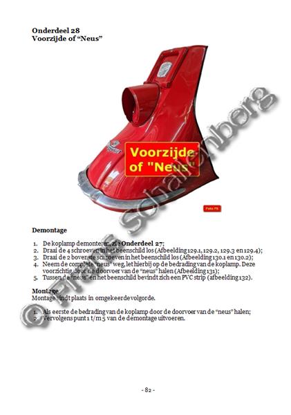 Grote foto heinkel tourist onderdelenboek boeken auto handleidingen