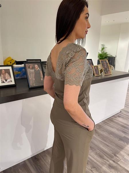 Grote foto mirna broek 24vzg05 klei kleding dames broeken en pantalons