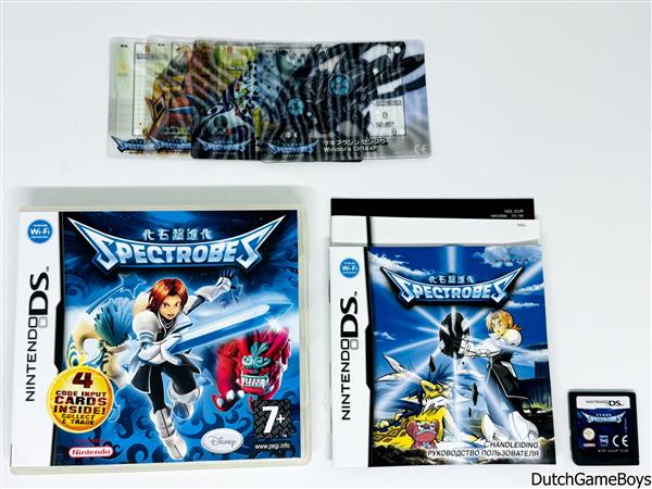 Grote foto nintendo ds spectrobes 4 cards eur 1 spelcomputers games ds